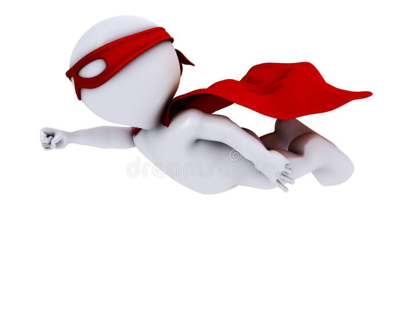 3D Morph Man super hero