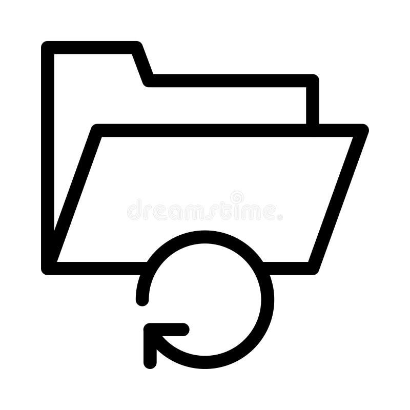 D?nne Linie Vektorikone der Dateien vektor abbildung D?nne Linie Vektorikone der Dateien vektor abbildung
