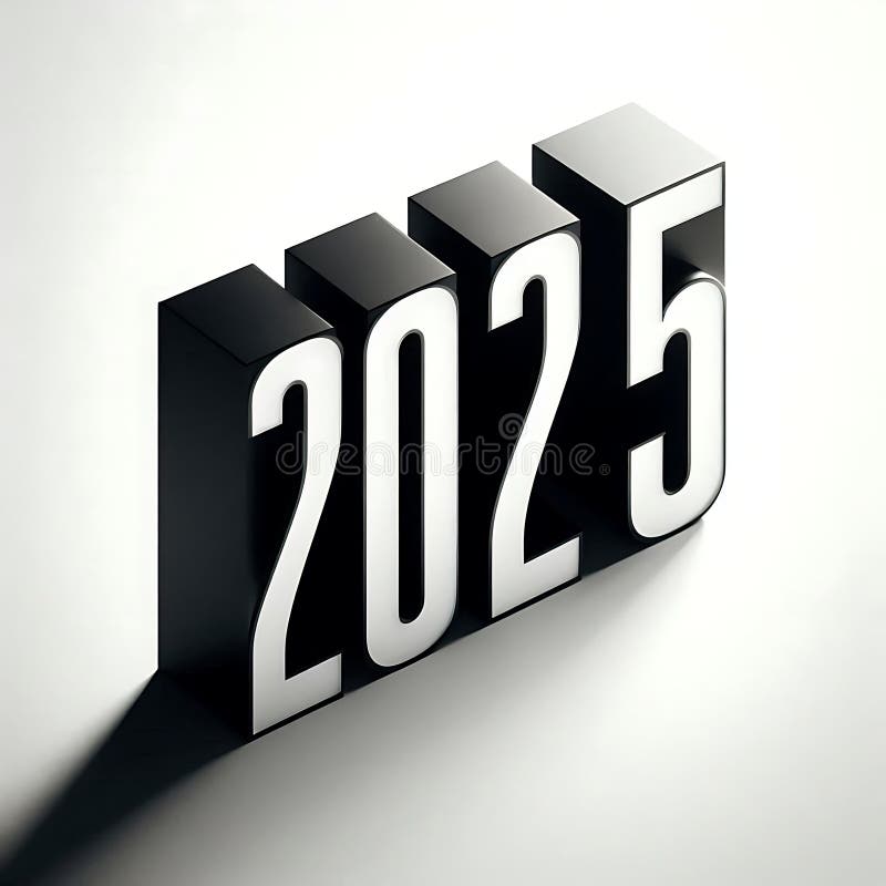 Calendar 2025 Black Background Stock Illustrations – 1,069 Calendar