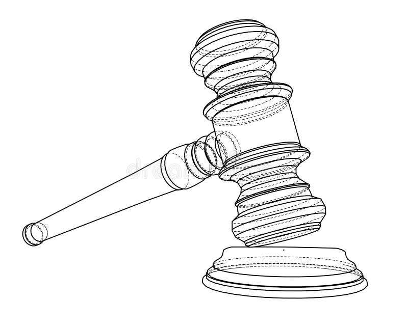 Gavel Coloring Pages