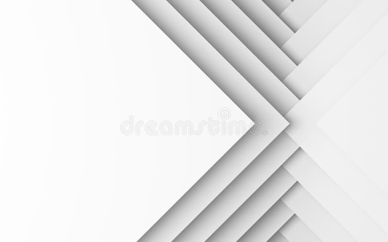 3d Pattern of Square Paper Sheets Stock Illustration - Illustration of  architecture, blank: 109980768