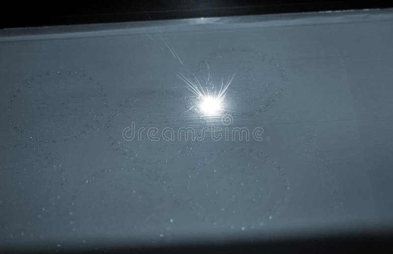 3D printer prints object from metal powder. stock photos