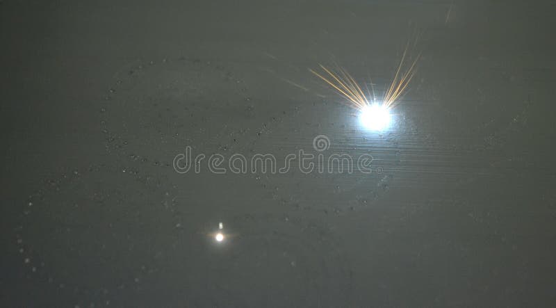 3D printer prints object from metal powder. stock photos