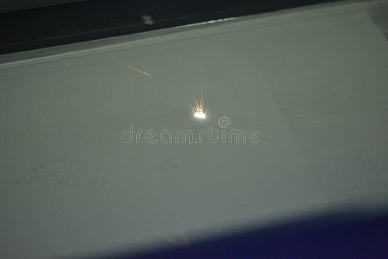 3D printer prints object from metal powder. royalty free stock photos