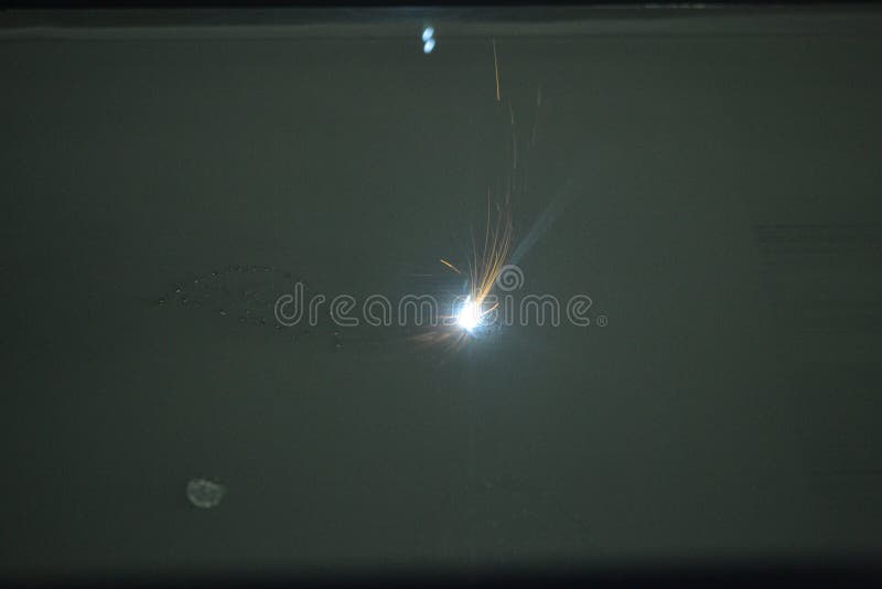 3D printer prints object from metal powder. stock images