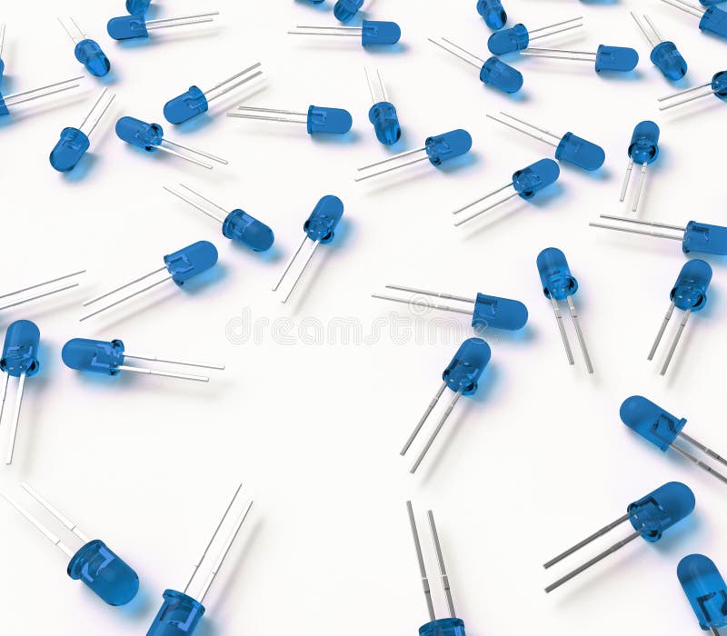 3mm led diode stock photo. Image of bright, blue, electric 100127680