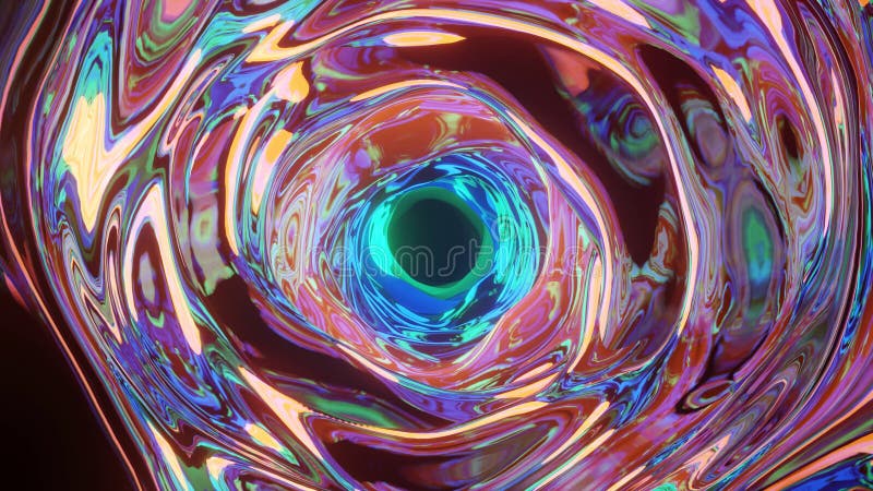 3d redarea formelor variabile colorate perfecte pentru fundalul științific abstract royalty free illustration