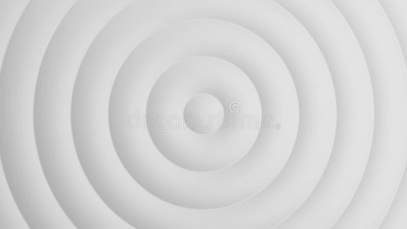 3d redarea modelului alb abstract de probe lichide. animație cu buclă fără sudură royalty free illustration