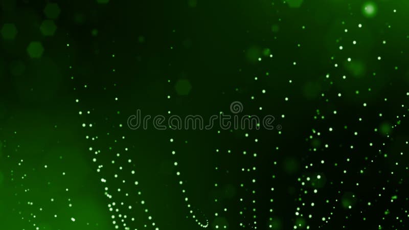 3d rendent des particules lumineuses comme fond de la science-fiction ou fond abstrait moderne des particules avec la profondeur illustration stock