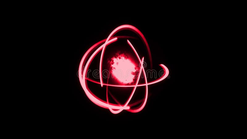 3d rendent l'atome, le modèle nucléaire lumineux, la structure de molécule avec des atomes de trace et les électrons Contexte de illustration stock 3d rendent l'atome, le modèle nucléaire lumineux, la structure de molécule avec des atomes de trace et les électrons Contexte de illustration stock