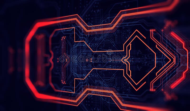 3D Render abstract background made of array of points and line. vector illustration