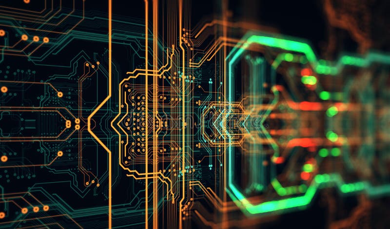 3D Render abstract background made of array of points and line. vector illustration