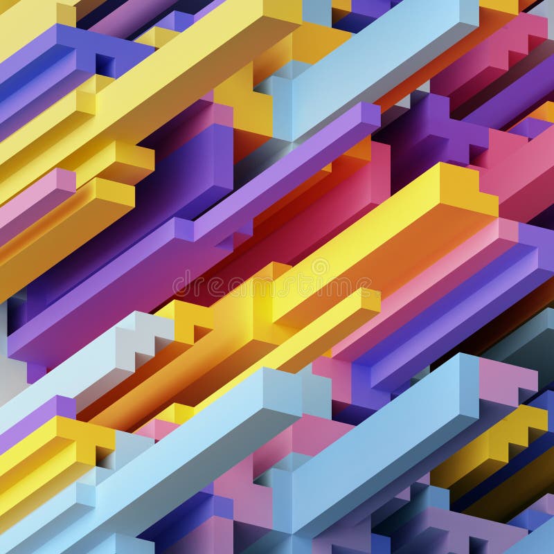 3d Render, Abstract Neon Geometric Background, Cube Shapes, Modern Voxel Wallpaper Stock Illustration - Illustration of elements, blocks: 144223181 3d Render, Abstract Neon Geometric Background, Cube Shapes, Modern Voxel Wallpaper Stock Illustration - Illustration of elements, blocks: 144223181