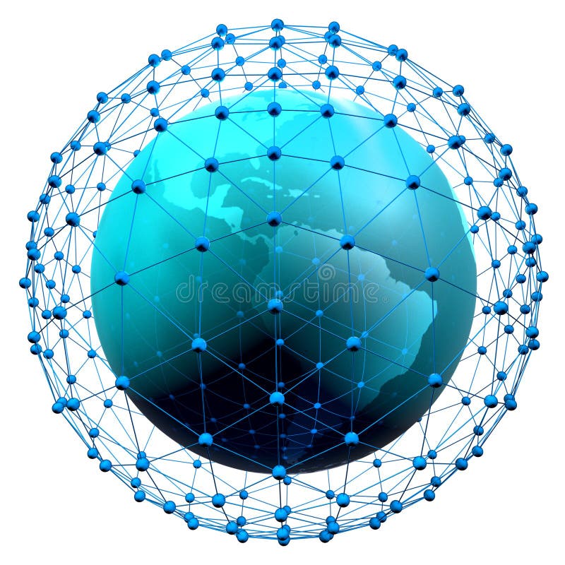 3d render of abstract network stock photos