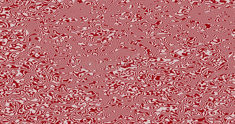 Render with abstract red and white psychedelic background vector illustration