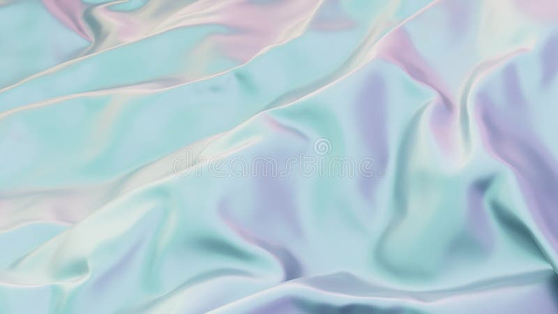 Textured Iridescent Fabric Background - Stock Motion Graphics