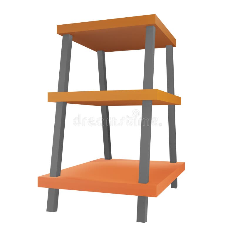 3d Render Book Case Made of Wood Stock Photo Image of sitting, case 268679822