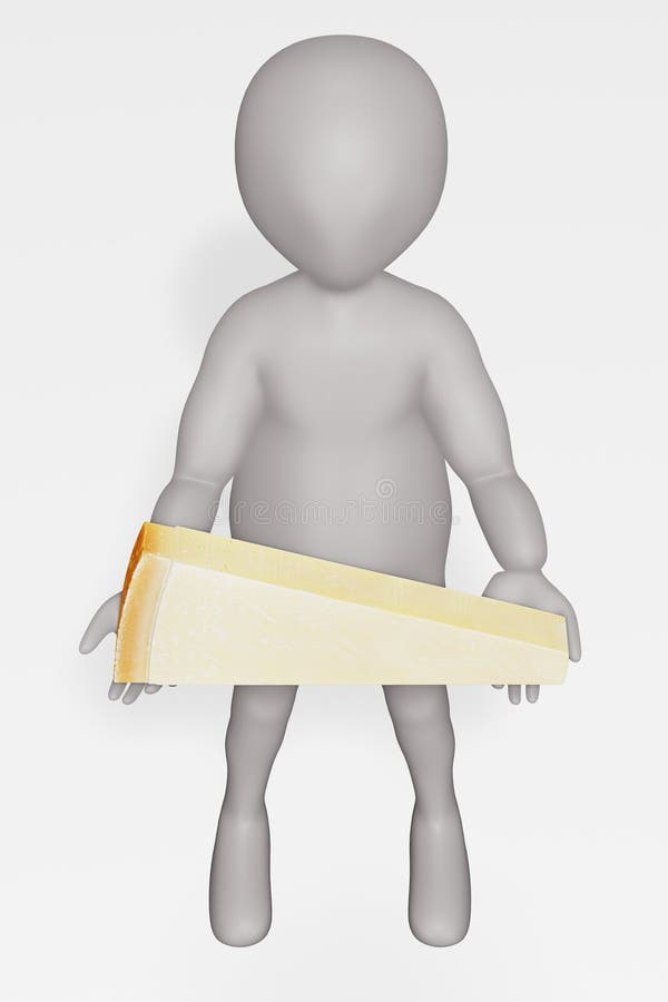 Cartoon man with cheese stock illustration. Illustration of food - 31240125 Cartoon man with cheese stock illustration. Illustration of food - 31240125