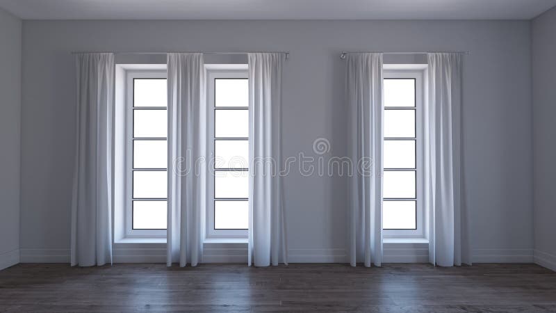 Empty Room vector illustration