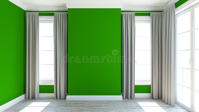 Empty Room vector illustration