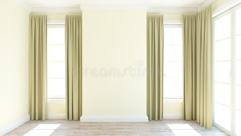 Empty Room vector illustration