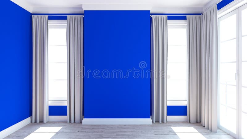 Empty Room royalty free illustration