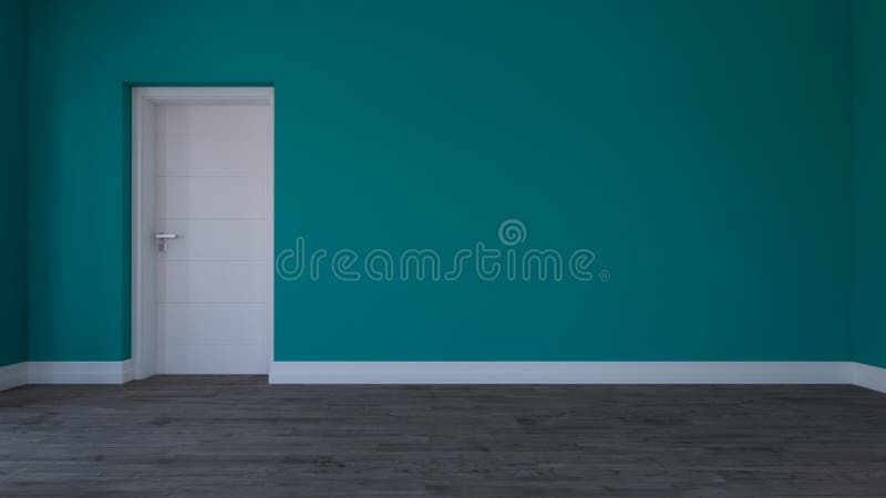 Empty Room stock illustration