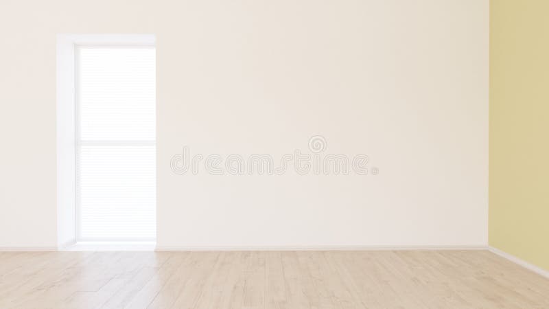 Empty Room stock illustration