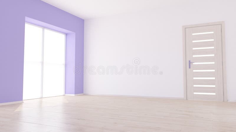 Empty Room vector illustration