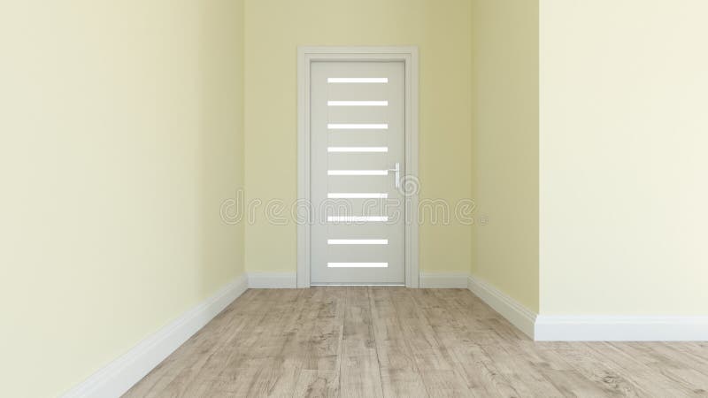 Empty Room royalty free illustration