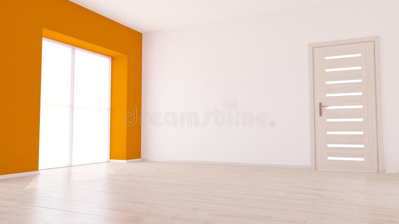 Empty Room vector illustration