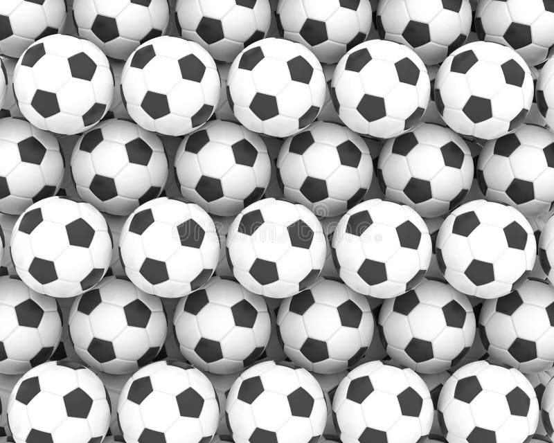 Row Soccer Balls Stock Illustrations – 65 Row Soccer Balls Stock ...