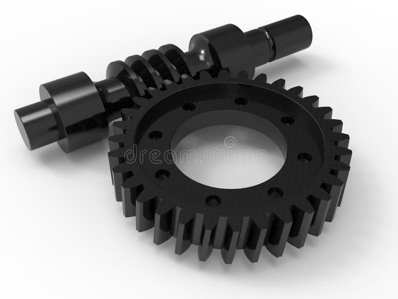 Worm Gear Worm Wheel Stock Illustrations 159 Worm Gear Worm Wheel