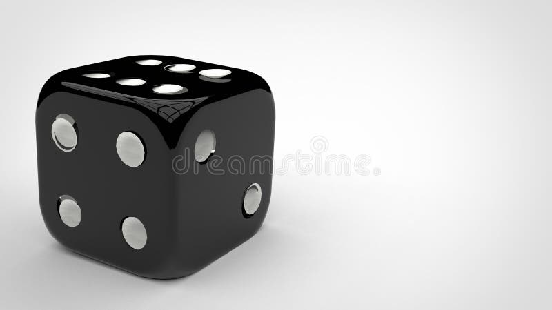 Download 3d Render Mockup Of A Shiny Plastic Rolling Dice With White Numbers In A White Background Stock Illustration Illustration Of Background Opportunity 185279639