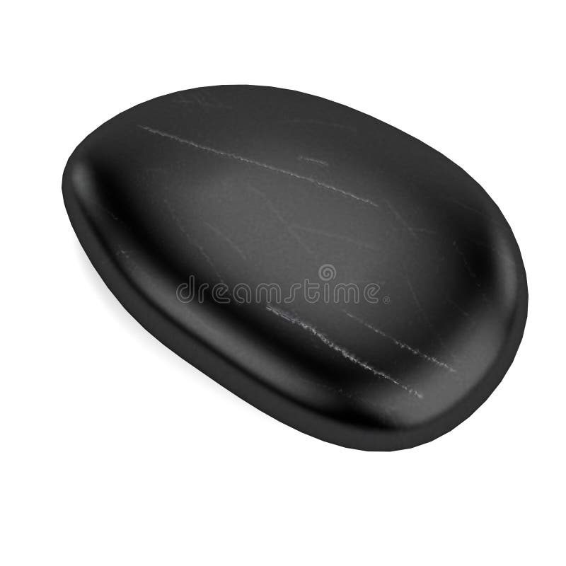 Sea or River Stone. Isolated. Png Illustration Stock Illustration