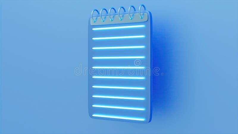 3d render task stock illustration