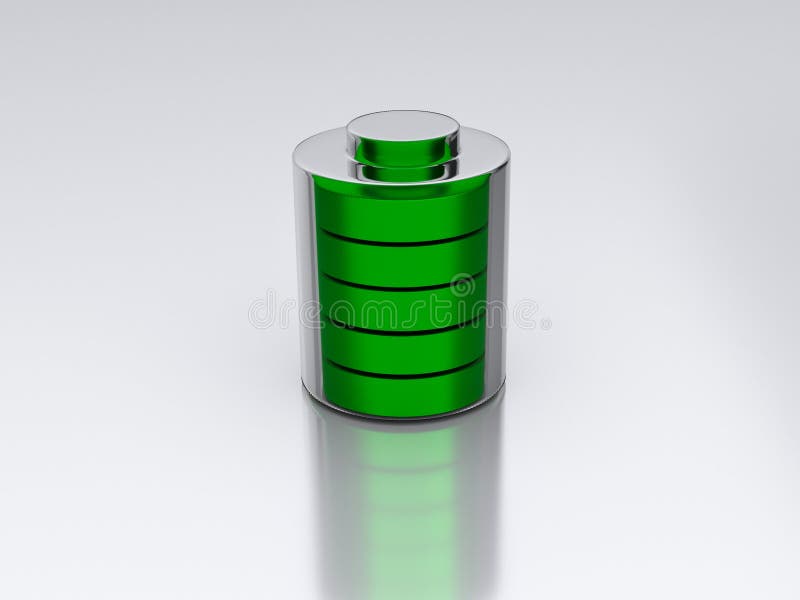 3d rendered battery stock illustration. Illustration of battery 97894872