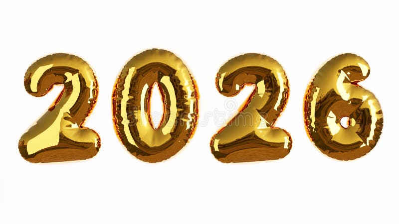  2026 Gold 3d Stock Illustrations – 16 2026 Gold 3d Stock Illustrations 