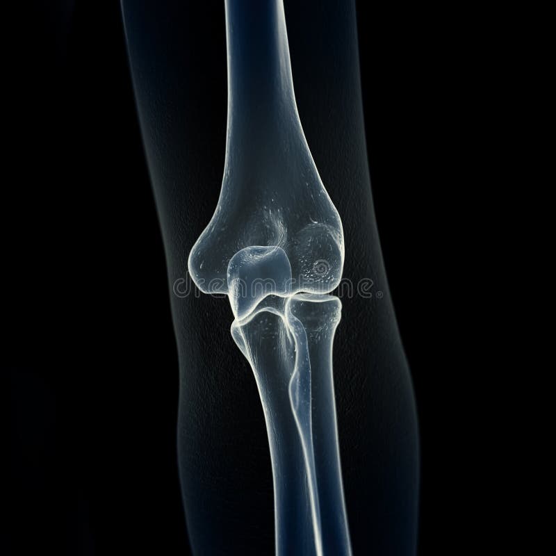 The elbow bones vector illustration