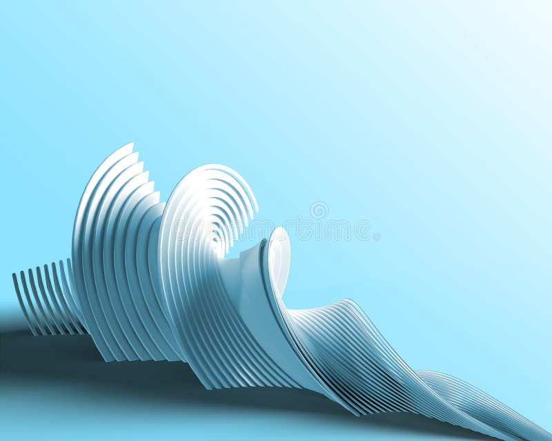 3D rendering abstract background stock illustration