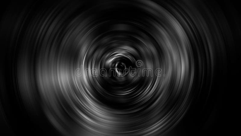 3D Rendering of abstract circular waves motion in black and white color. vector illustration 3D Rendering of abstract circular waves motion in black and white color. vector illustration