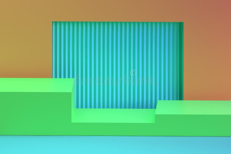 3D rendering royalty free illustration