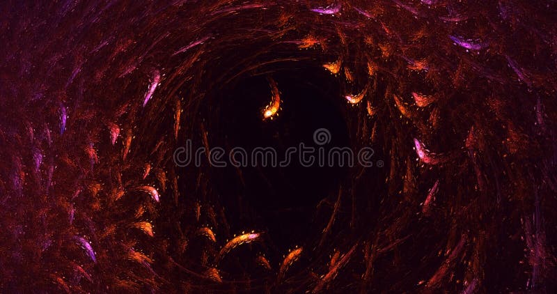 3d făcând tehnologia abstractă multicolor pentru fundal de lumină fractală și tapet. filtru abstract multicolor pentru Photoshop. stock illustration