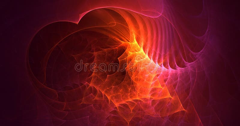 3d făcând ca tehnologia abstractă multicolor să fie fundal de lumină fractală și tapet. filtru abstract multicolor pentru Photosho royalty free illustration