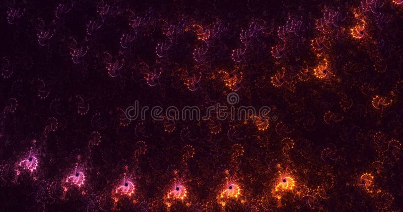 3d făcând ca tehnologia abstractă multicolor să fie fundal de lumină fractală și tapet. filtru abstract multicolor pentru Photosho royalty free illustration