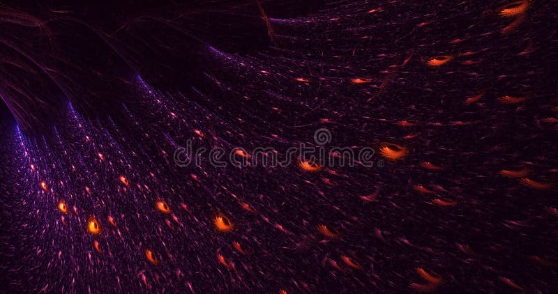 3d făcând ca tehnologia abstractă multicolor să fie fundal de lumină fractală și tapet. filtru abstract multicolor pentru Photosho royalty free illustration