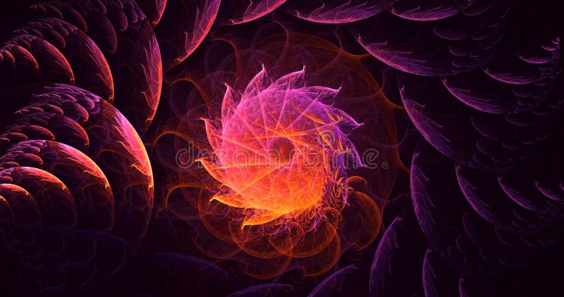 3d făcând ca tehnologia abstractă multicolor să fie fundal de lumină fractală și tapet. filtru abstract multicolor pentru Photosho stock illustration