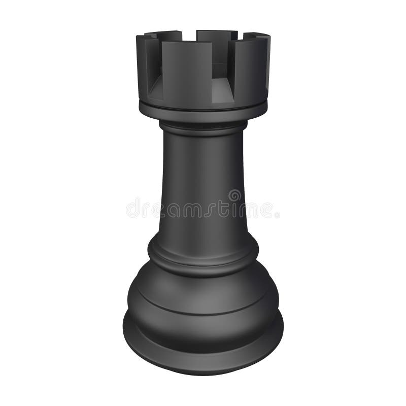 Black rook and white queen chess