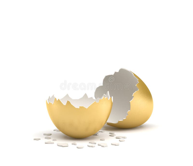 Golden Goose Goose White Background Golden Egg Stock Illustrations – 65 ...