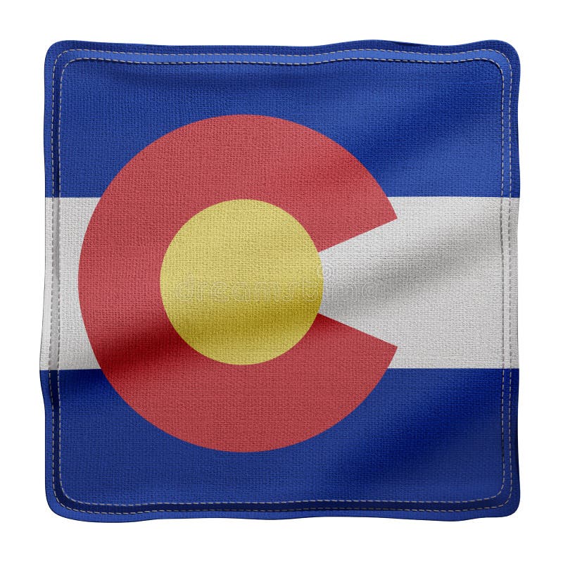 Colorado State flag stock illustration. Illustration of state 95567108